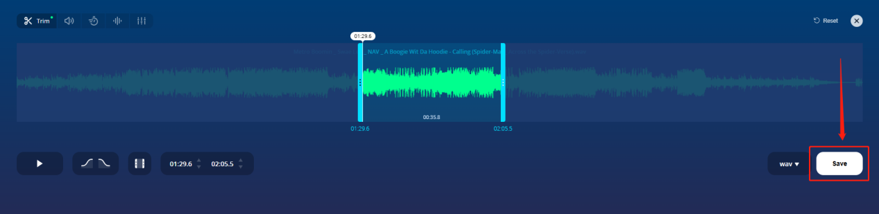 音频裁剪怎么剪辑16