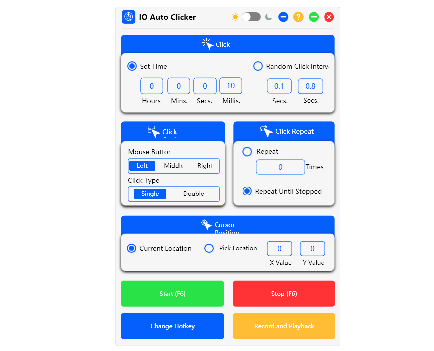 免费鼠标连点器5